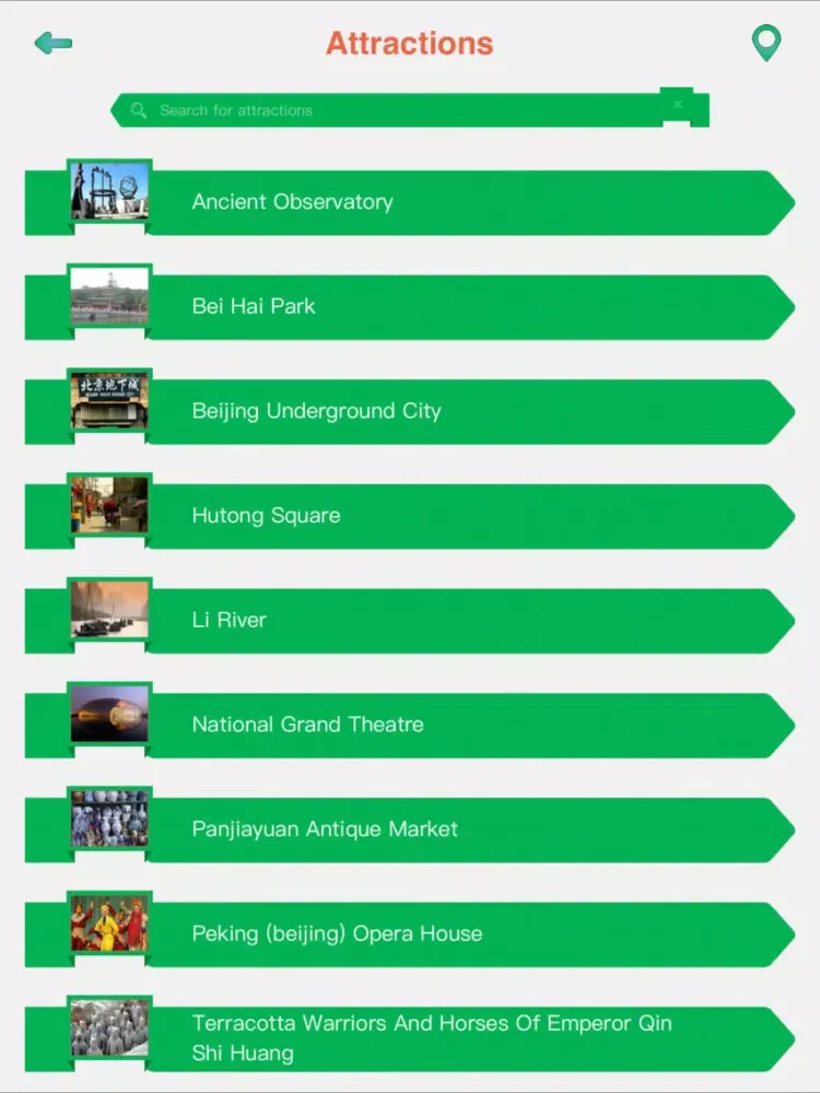 Forbidden City Tourism Guide iPad  Screenshots