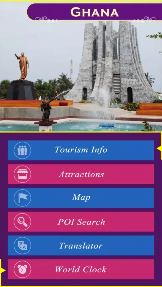 Ghana Tourism Screenshots