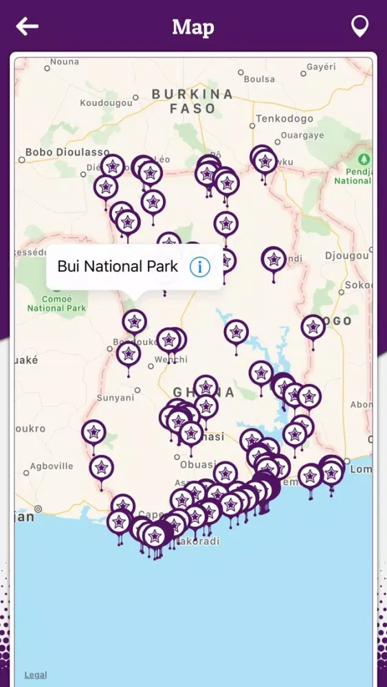 Ghana Tourism Screenshots