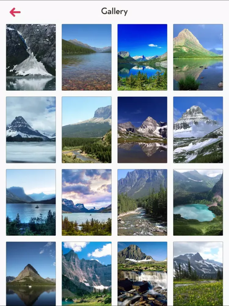 Glacier National Park Guide iPad 應用截圖