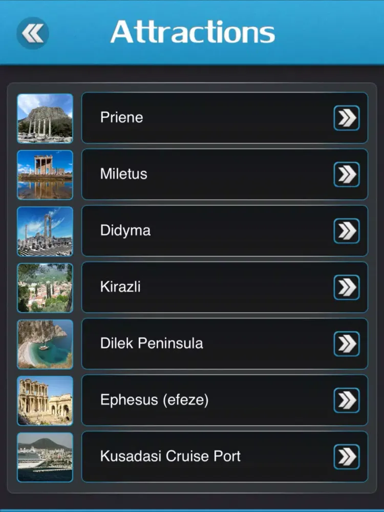 تصاویر Kusadasi Travel Guide iPad 