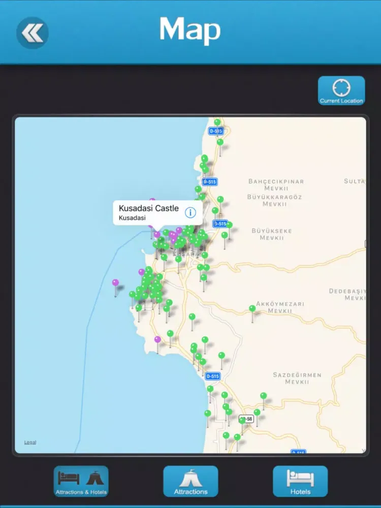تصاویر Kusadasi Travel Guide iPad 
