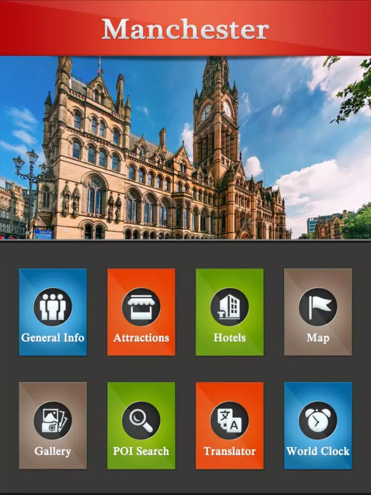 Visit Manchester iPad Screenshots