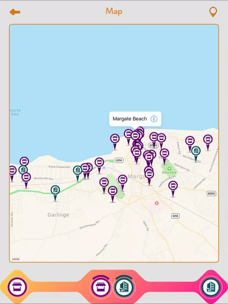 Capturas de pantalla de Margate Travel Guide iPad 