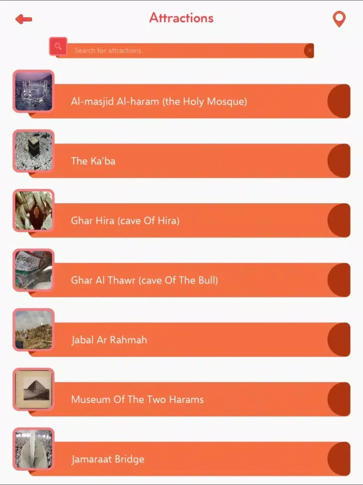 Mecca Tourism Guide iPad 应用截图