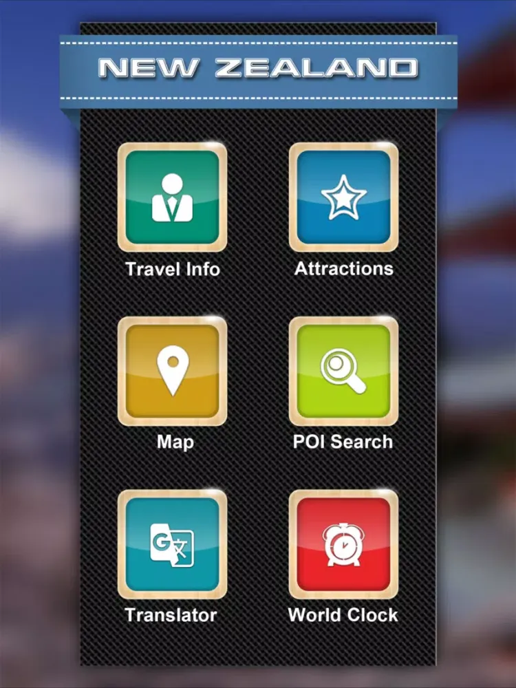 New Zealand Tour Guide iPad  Screenshots