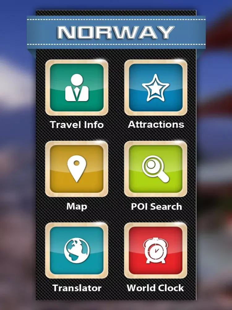 Capturas de tela do Norway Offline Travel Guide iPad 