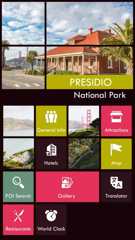 Скриншоты Presidio National Park Guide