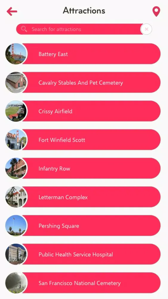 Скриншоты Presidio National Park Guide