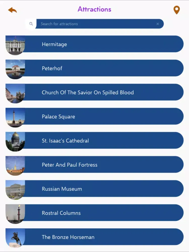 تصاویر St Petersburg Travel Guide iPad 