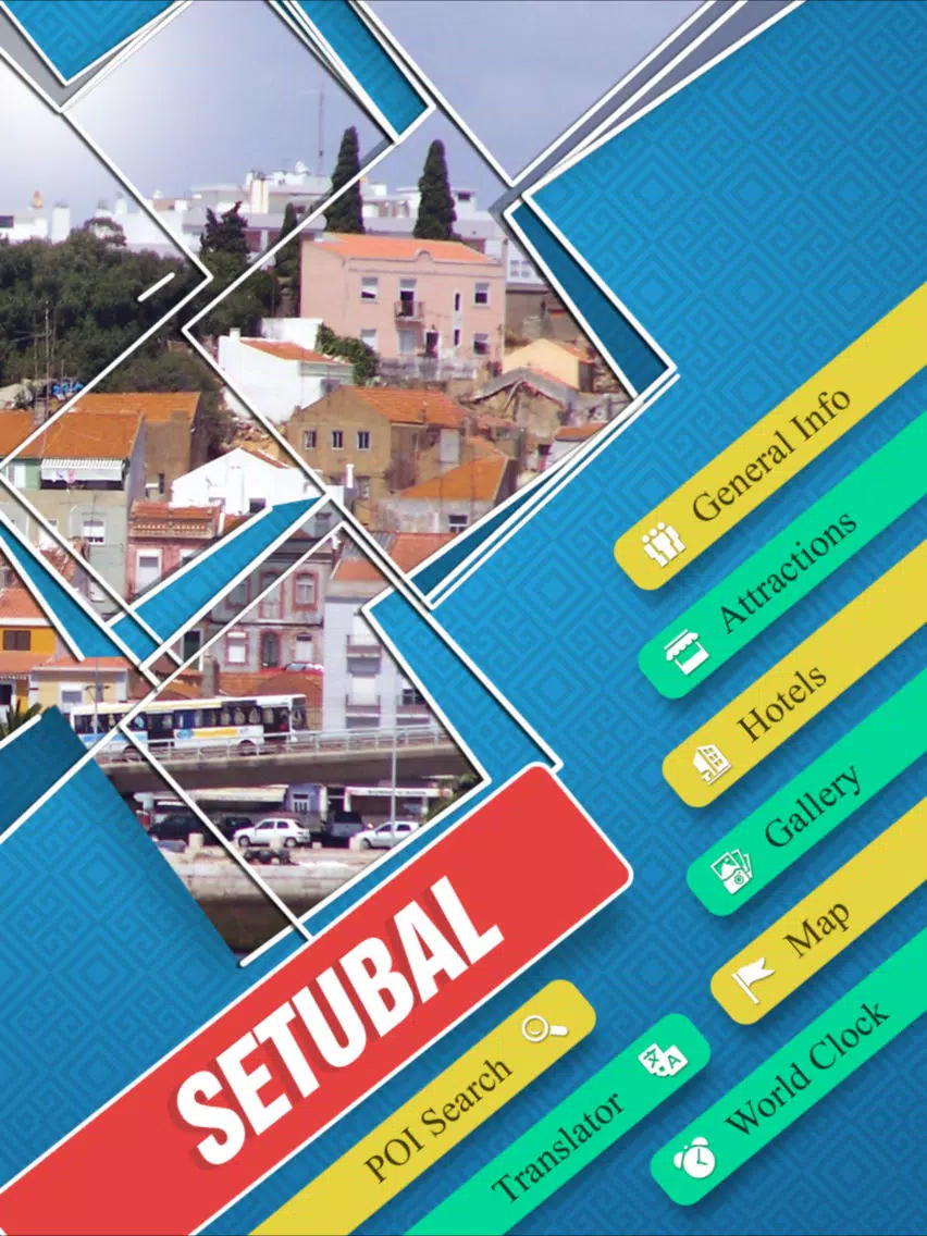 Capturas de tela do Setubal Travel Guide iPad 