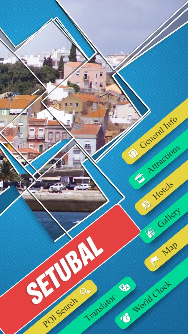 Capturas de tela do Setubal Travel Guide