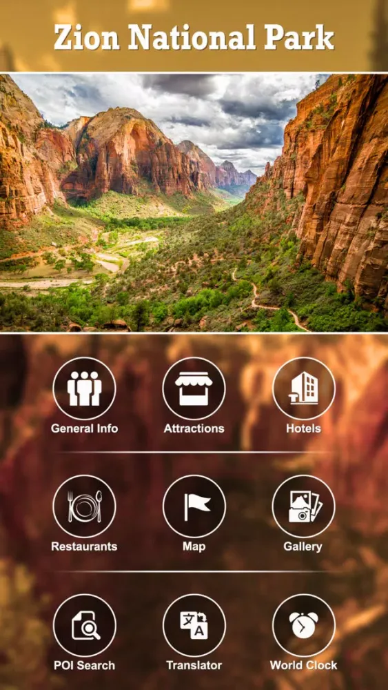 Zion National Park Guide স্ক্রিনশট