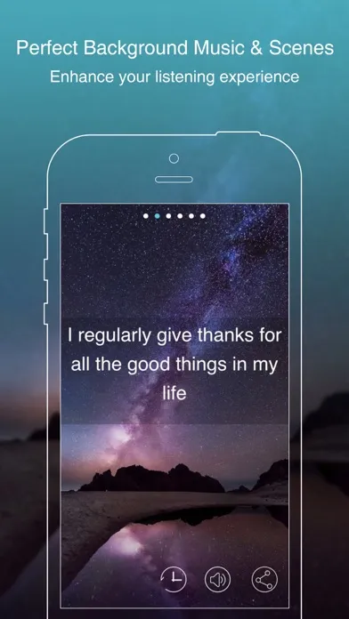 Capturas de tela do Affirmations-daily motivation