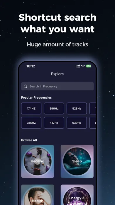 Frequency: Healing Sounds স্ক্রিনশট