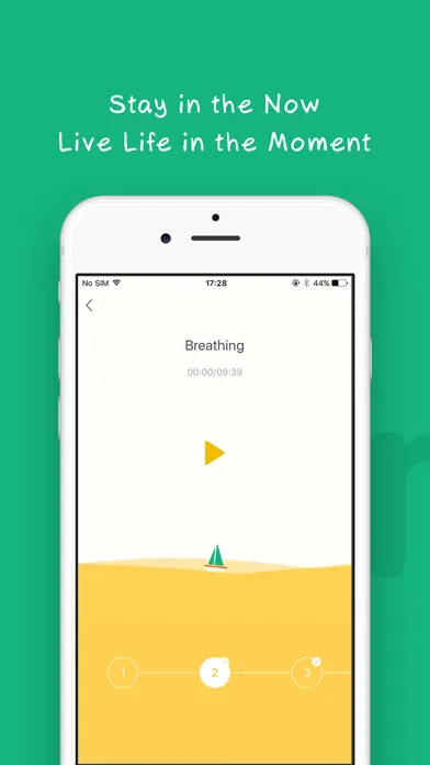 Capturas de pantalla de Now: Guided Meditation and Mindfulness