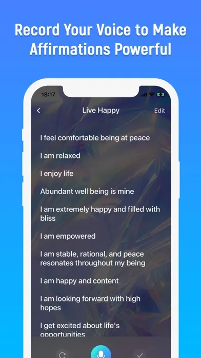Affirmation: Law of Attraction Ekran Görüntüleri