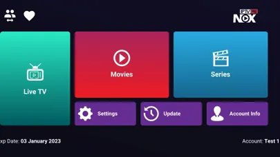 Tangkapan layar Nox Pro