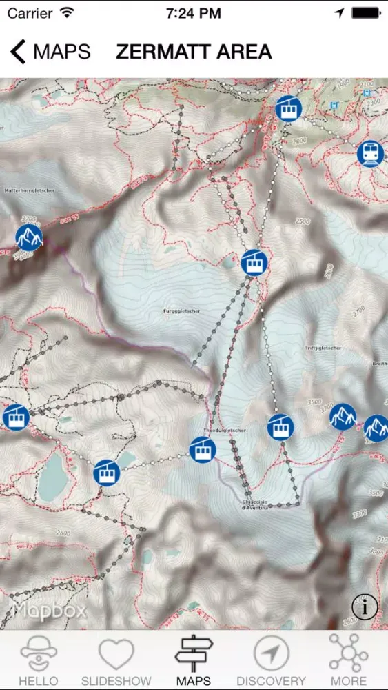 iAlps4000 - Around the highest peaks Screenshots