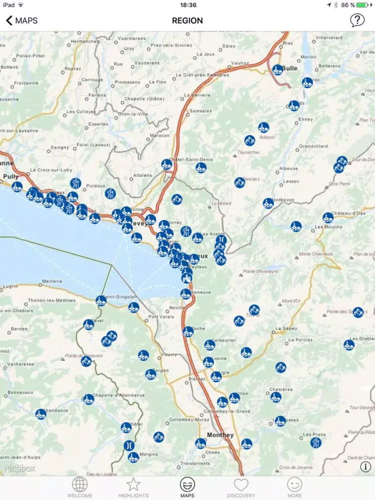 Screenshot di iMontreux - Swiss Riviera Guide iPad 