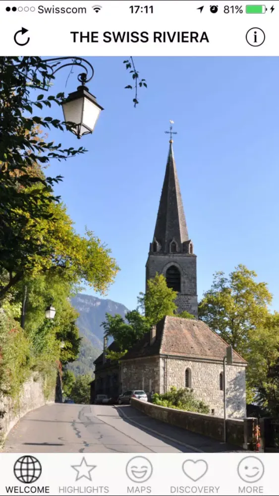 Screenshot di iMontreux - Swiss Riviera Guide