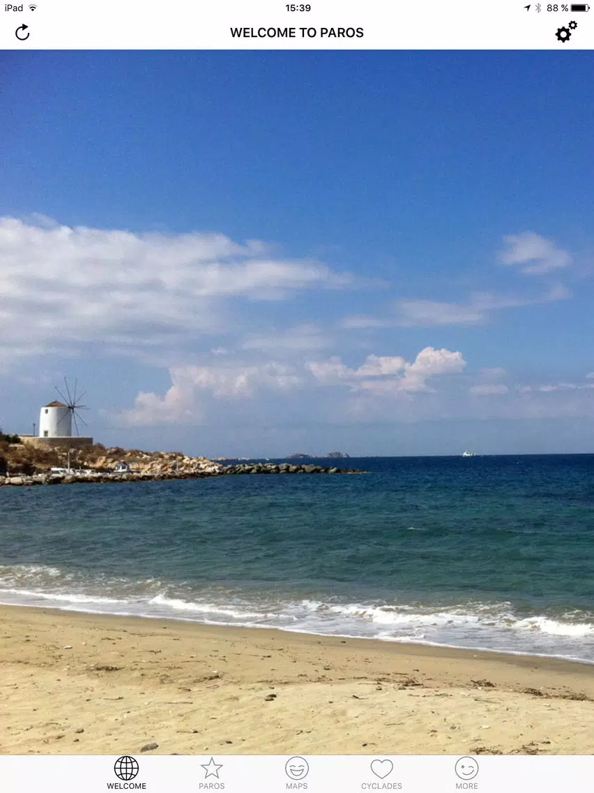 Paros - The Cyclades in Your Pocket iPad  سکرین شاٹس