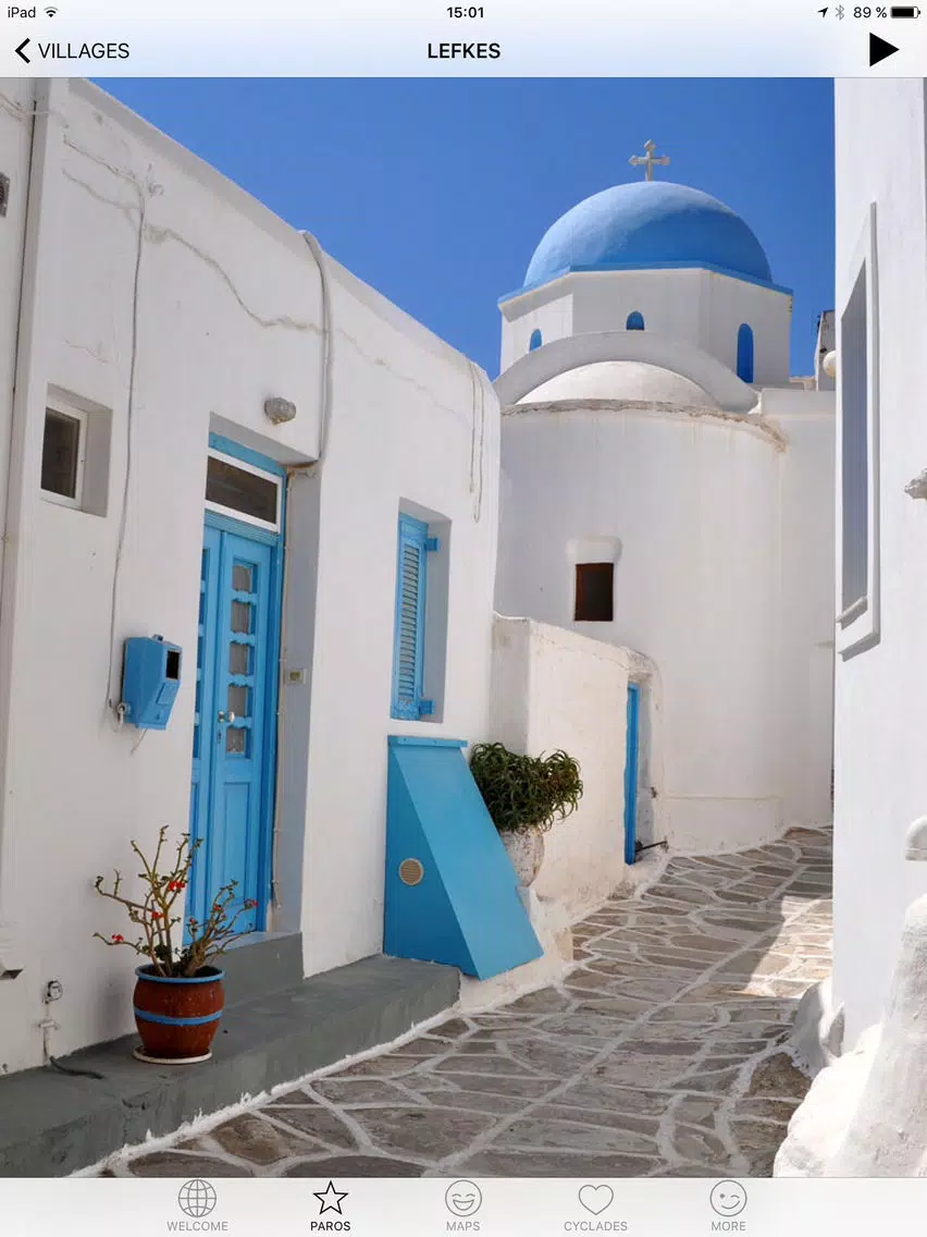 Paros - The Cyclades in Your Pocket iPad  سکرین شاٹس