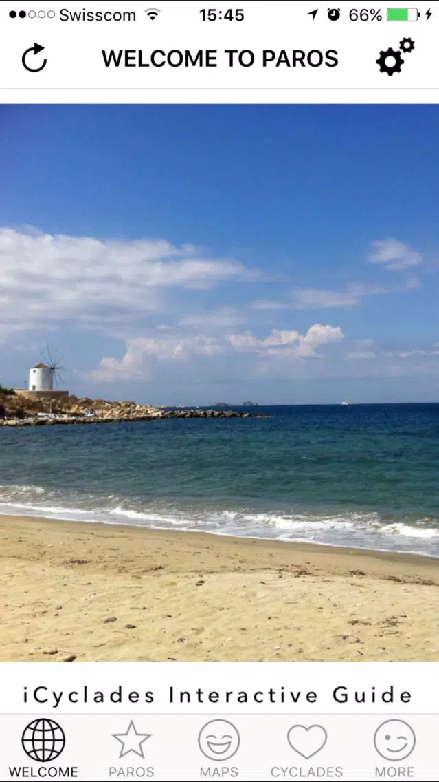 Paros - The Cyclades in Your Pocket سکرین شاٹس