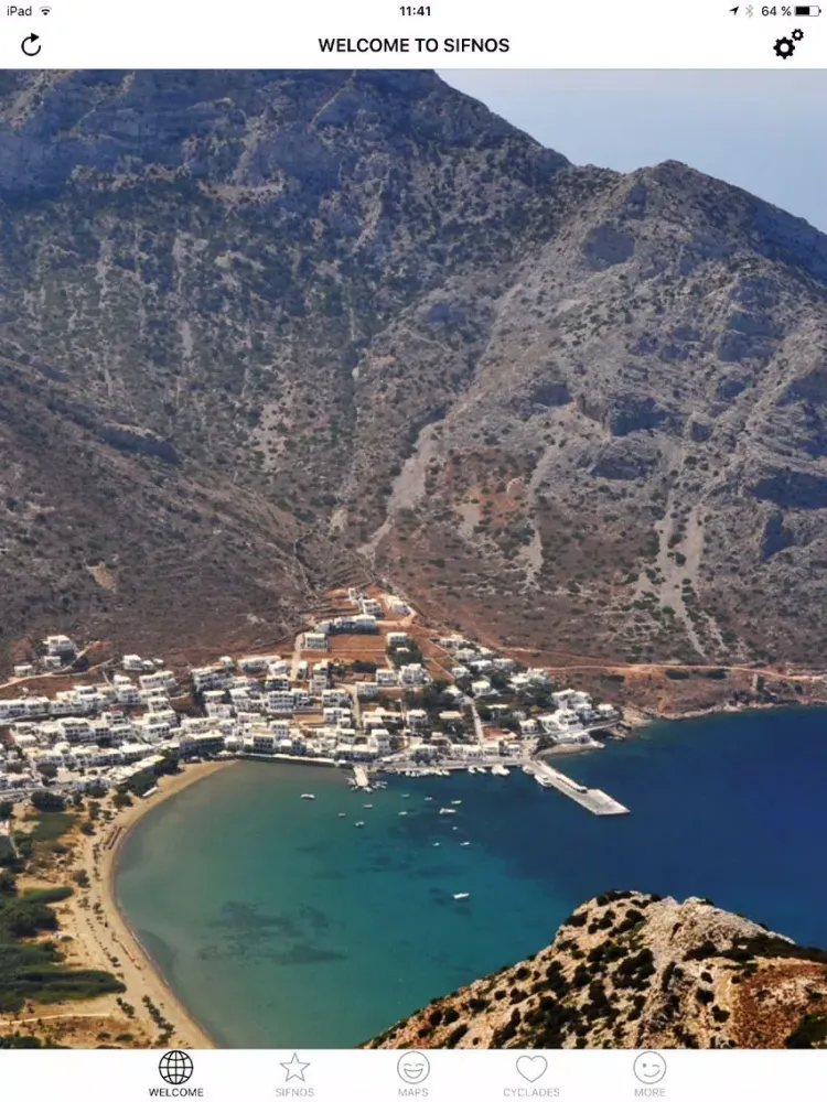 Sifnos - The Cyclades in Your Pocket iPad  스크린샷