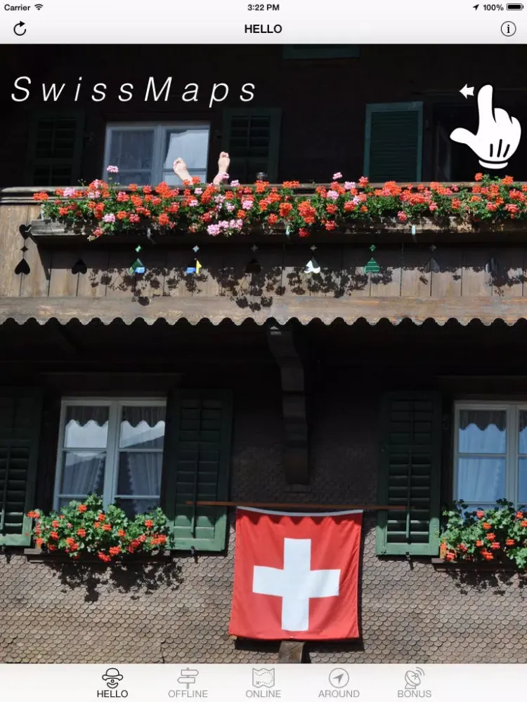 SwissMaps - Switzerland iGuides iPad 应用截图