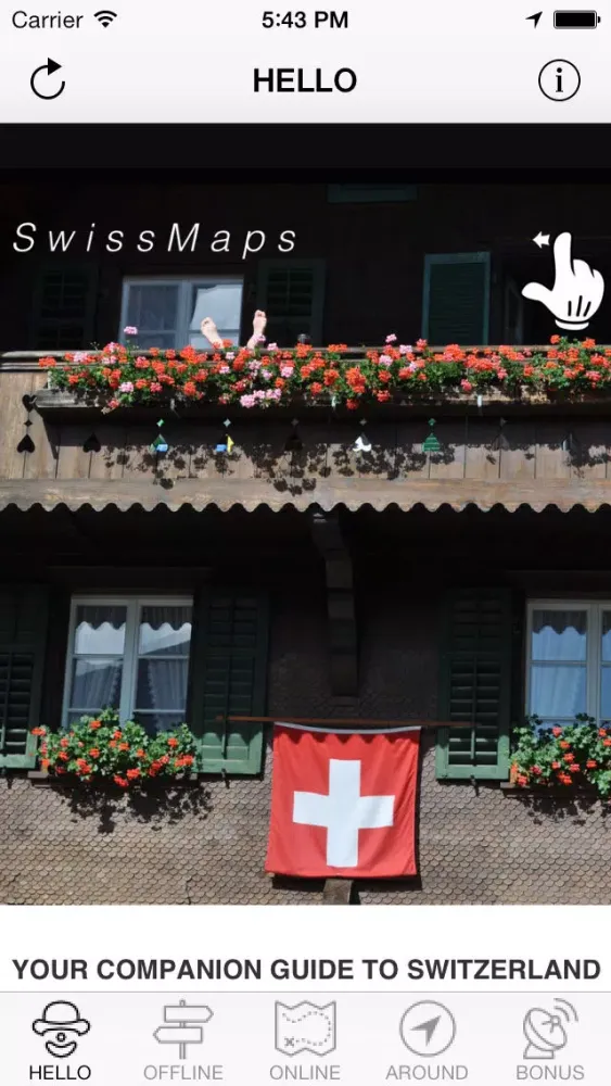 SwissMaps - Switzerland iGuides应用截图