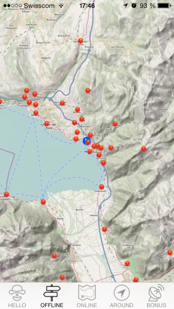 SwissMaps - Switzerland iGuides应用截图