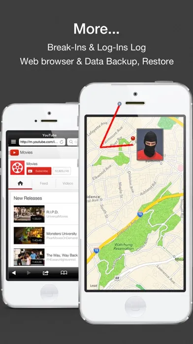 Secrets Folder Pro (Lock your photos, videos, contacts, accounts, notes and browser) Screenshots
