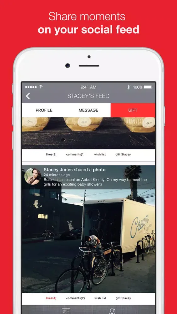 تصاویر Imoshen: Gifting & Social Networking