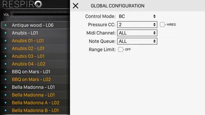 Respiro wind-synth Screenshots