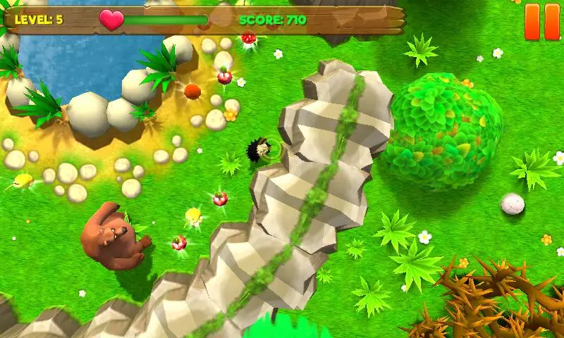 Hedgehog Goes Home Screenshots