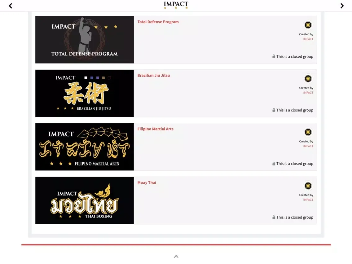 Impact Student Portal iPad  Screenshots