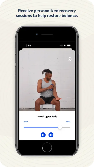 Tangkapan layar Pact: Muscle Recovery