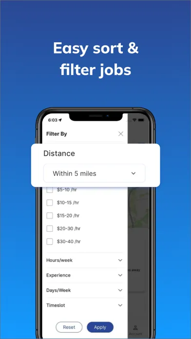Tangkapan skrin EmployD - Local Jobs Near Me
