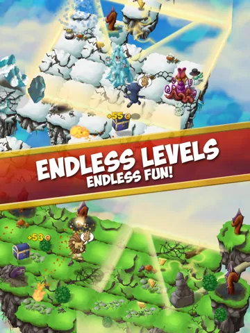 Sky Hop Saga - Endless Arcade Hopper iPad  স্ক্রিনশট