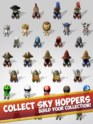 Sky Hop Saga - Endless Arcade Hopper iPad  স্ক্রিনশট