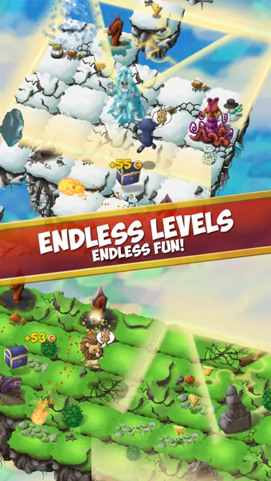 Sky Hop Saga - Endless Arcade Hopper স্ক্রিনশট
