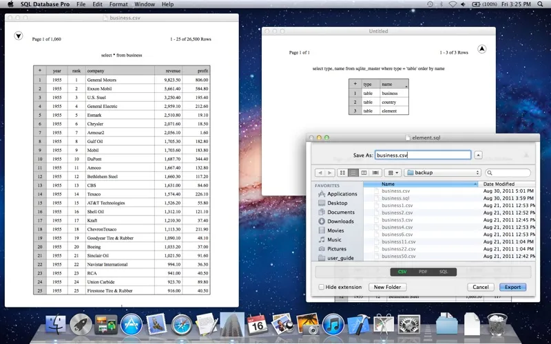 SQL Database Pro Screenshots