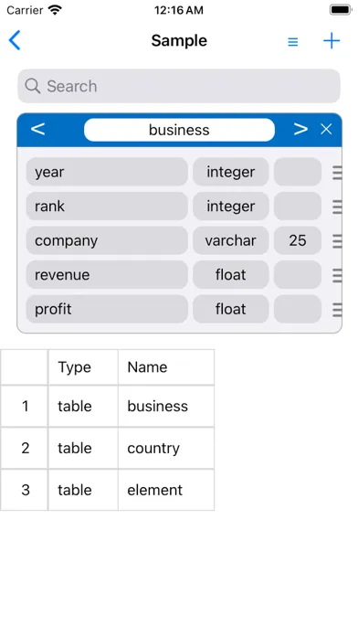 SQLite-Pro應用截圖