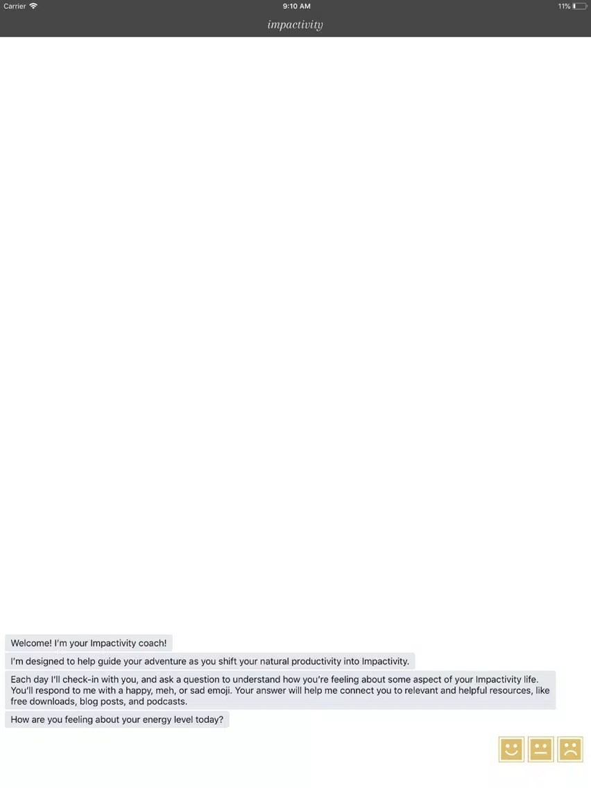 Screenshot di Impactivity Coach iPad 