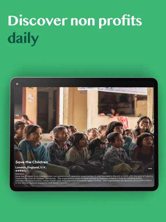 Impactly iPad  Ekran Görüntüleri