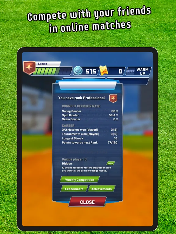 Capturas de tela do Cricket LBW - Umpire's Call iPad 