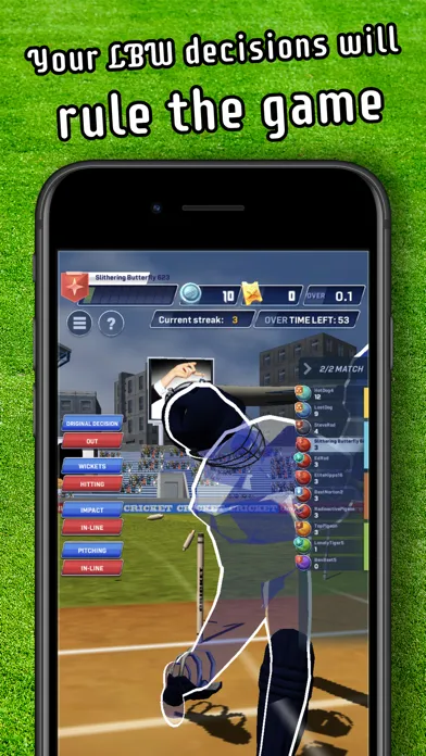 Capturas de tela do Cricket LBW - Umpire's Call