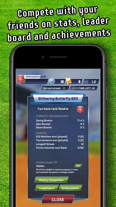 Capturas de tela do Cricket LBW - Umpire's Call