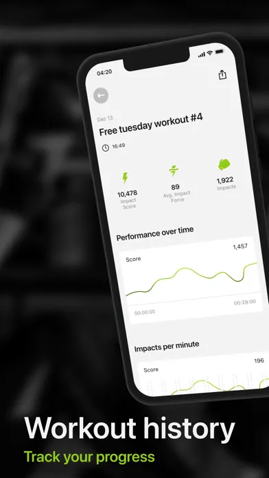 Impact Wrap: Heavy Bag Fitness应用截图